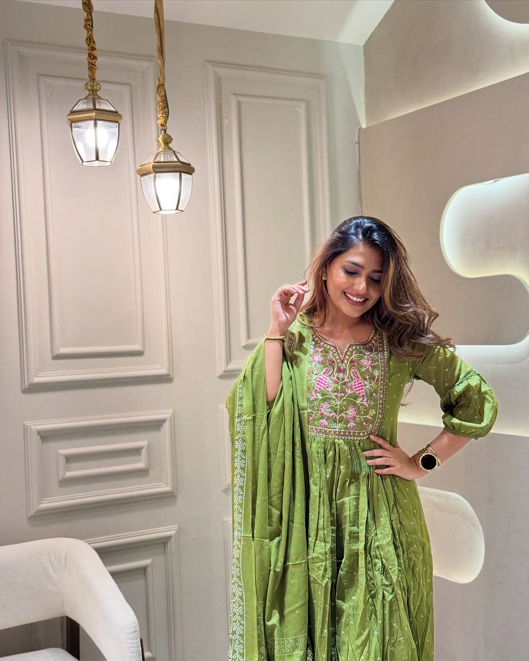 β¨ New Launch β Elegant Anarkali Kurta Set β¨