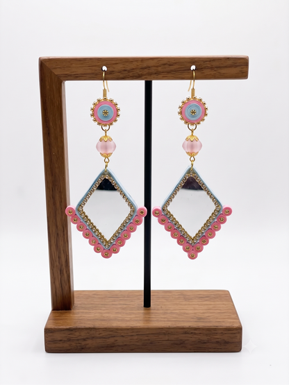 Handmade Paper Quilled Classic Single Color Jhumka Combo 1 - Combo 6