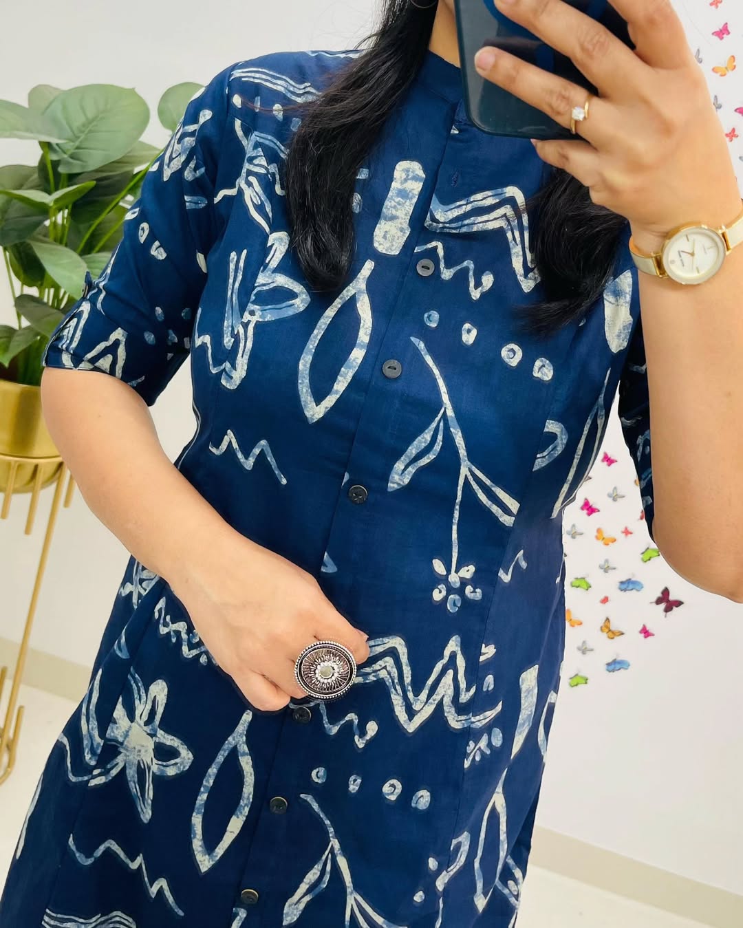 🌸✨ NEW LAUNCH – Premium Floral Cotton Kurti Pant Set ✨🌸