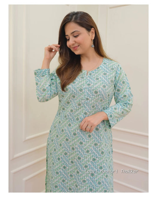 🌟✨ NEW LAUNCH – Premium Embroidered Cotton Kurta Set ✨🌟