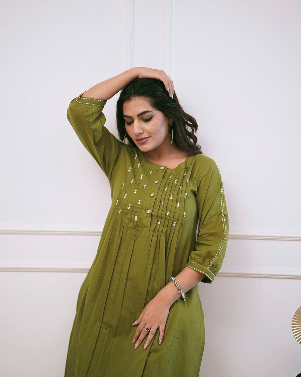 🌟 New Arrival: Elegant Office Wear Kurti Pant Set 🌟