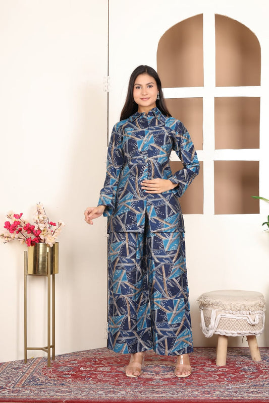 Festive Modal Chanderi Co-Ord Set 🌸✨
