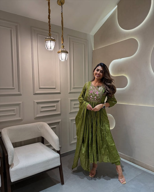 ✨ New Launch – Elegant Anarkali Kurta Set ✨