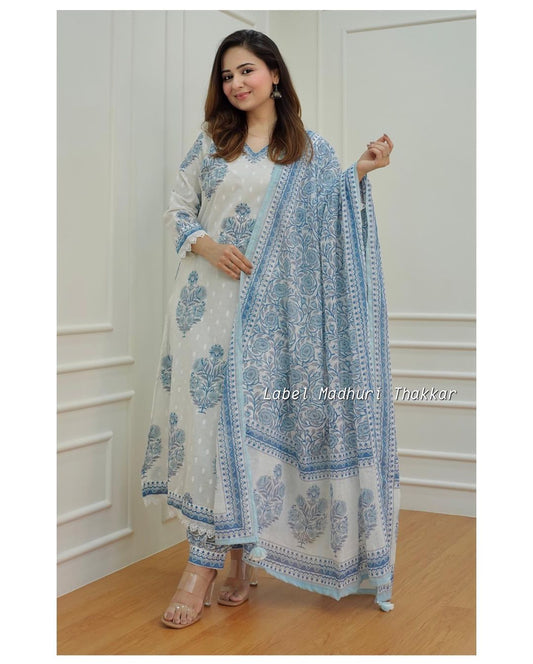 ✨ New Launch – Elegant Anarkali Suit Set ✨