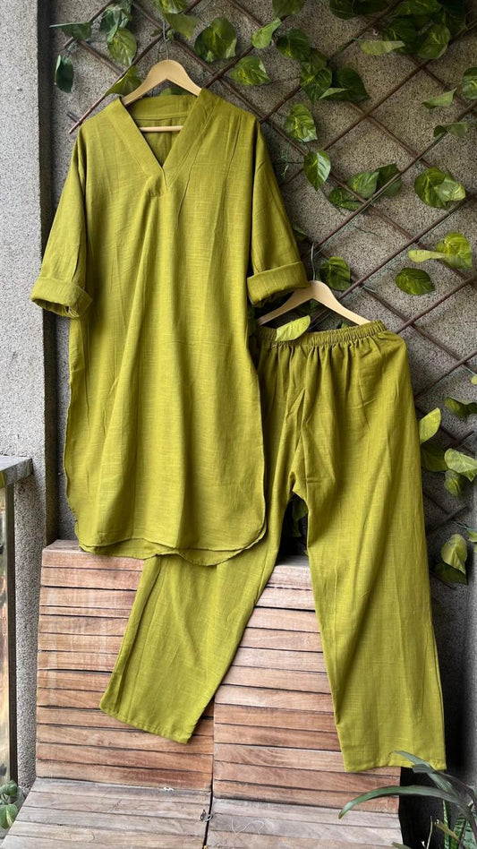 🌿 Effortless Elegance: Everyday Linen Co-ord Set