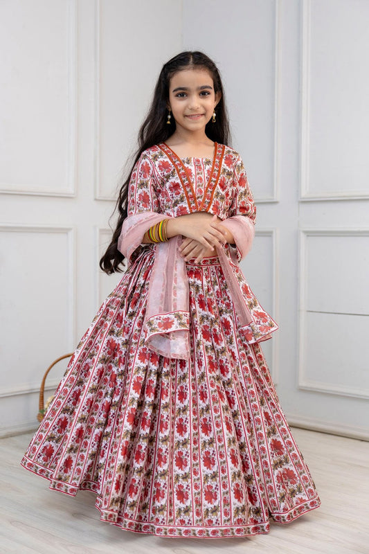 🌸 Blossom Beauty Lehenga Set (3-Piece)