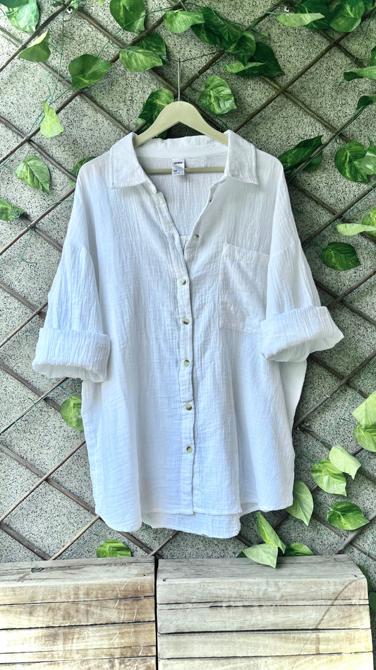 🌿 Baggy Mulmul Cotton Shirts – Breezy, Bold & Beautiful 💫
