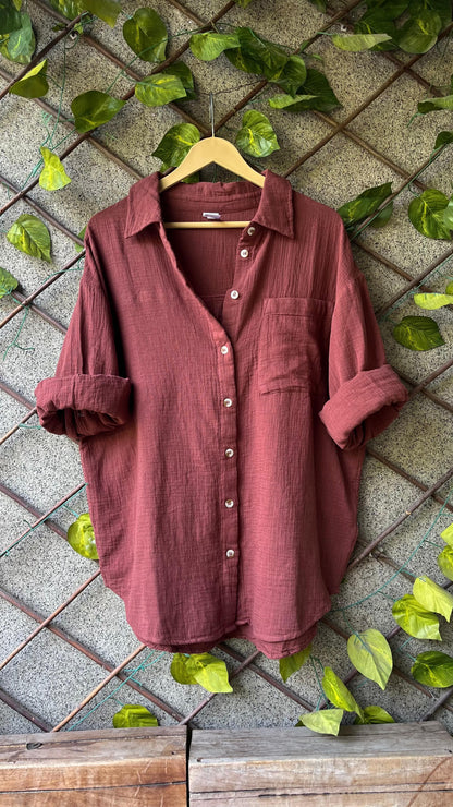 🌿 Baggy Mulmul Cotton Shirts – Breezy, Bold & Beautiful 💫