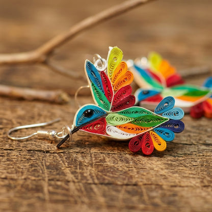 Handmade Paper Quilled Masterpiece Bridal Choker, Earrings and Maang Tikka Ensemble