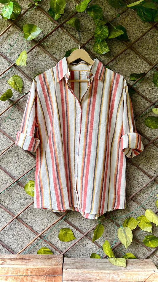 Striped Cotton Shirts 🌈