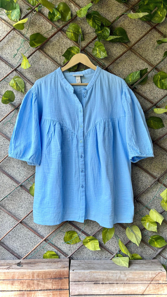 💖 Maria Plus Size Top – Mulmul Comfort in Every Stitch 🌿