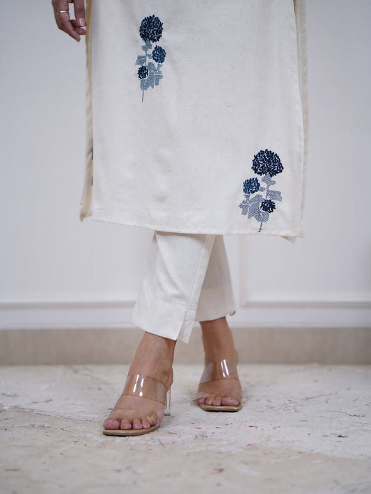 Summer Special Cotton Flex Sleeveless Kurti Set