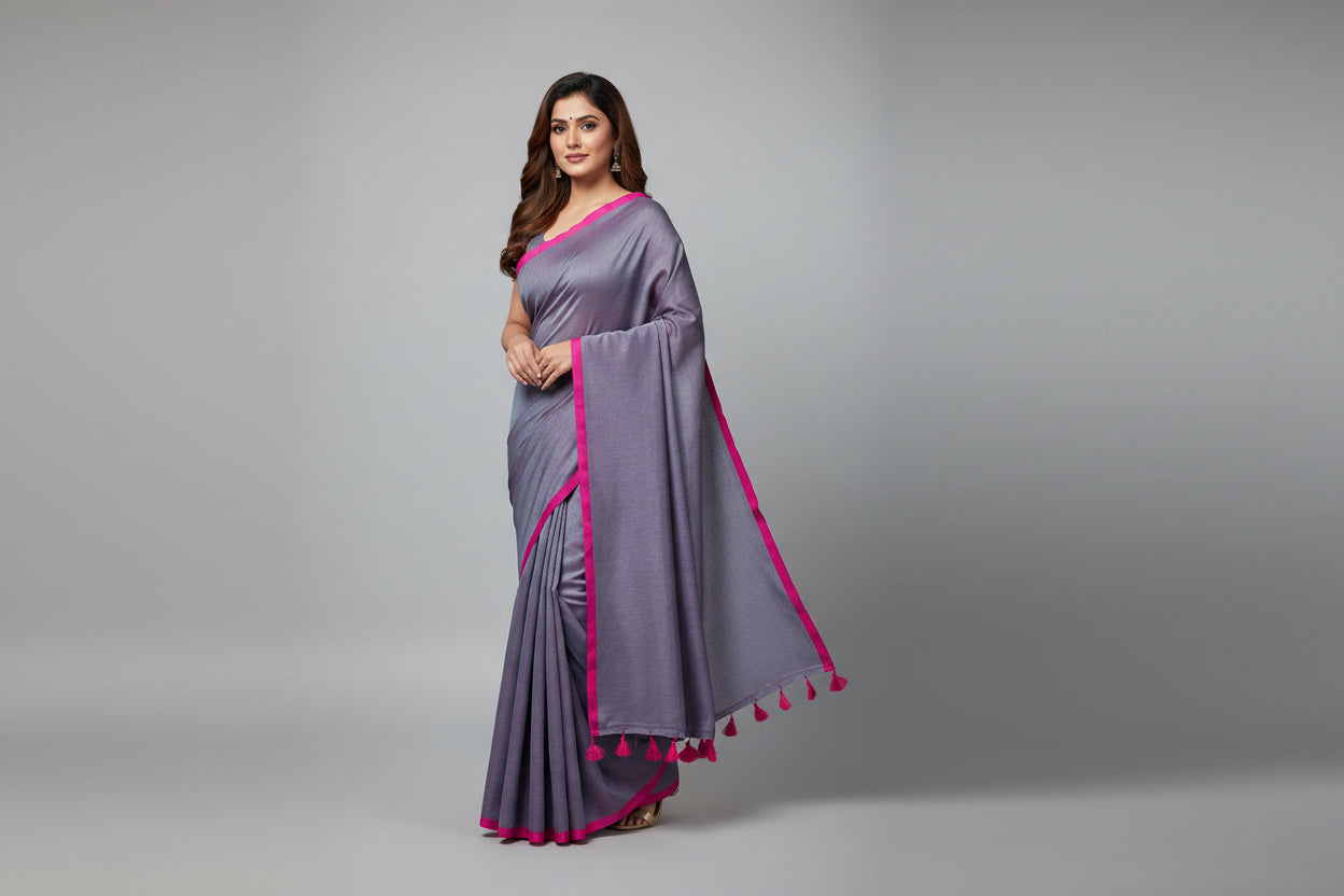 Summer Comfortable Mal Cotton Saree with Blouse Piece