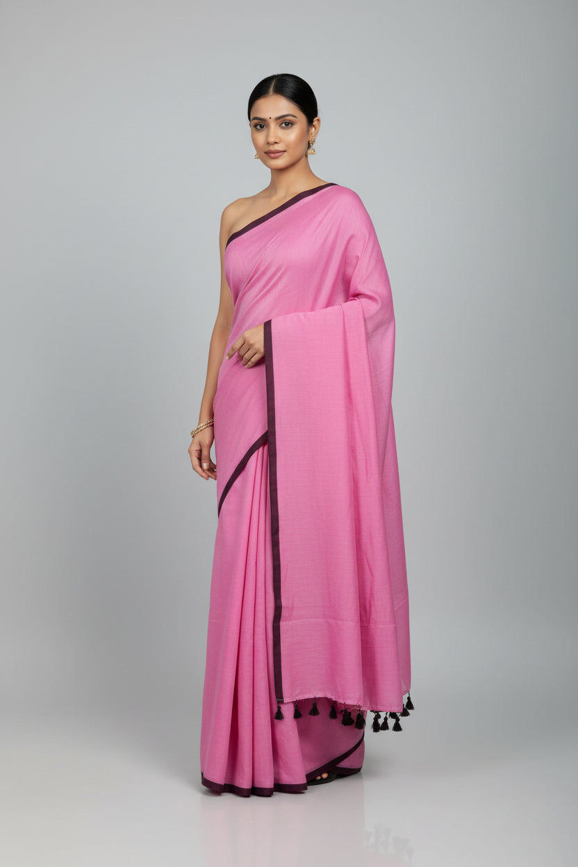 Summer Comfortable Mal Cotton Saree with Blouse Piece